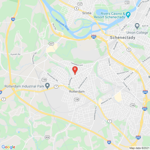 Driveline Motors location map: 2511 Broadway, Schenectady, NY 12306, USA, Schenectady, New York